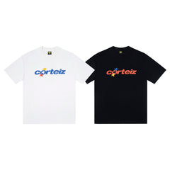 CORTEIZ T-shirt Y2K Heavyweight Star Script Oversized Streetwear T-Shirt