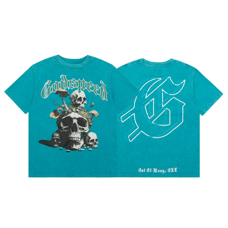 Godspeed T Shirts 100% pure cotton 260g fabric Streetwear fashion
