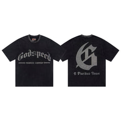 Godspeed T Shirts High-quality trendy pure cotton spring and autumn