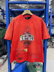 Paly Hollywood T Shirts Heavyweight high-quality pure cotton streetwear