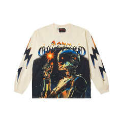 Godspeed Long sleeved shirts High-quality trendy pure cotton spring and autumn