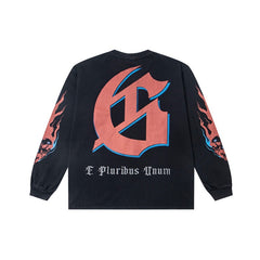 Godspeed Long sleeved shirts High-quality trendy pure cotton spring and autumn