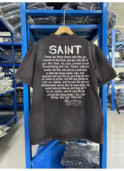 Saint Michael T Shirts High-quality, trendy pure cotton clothing