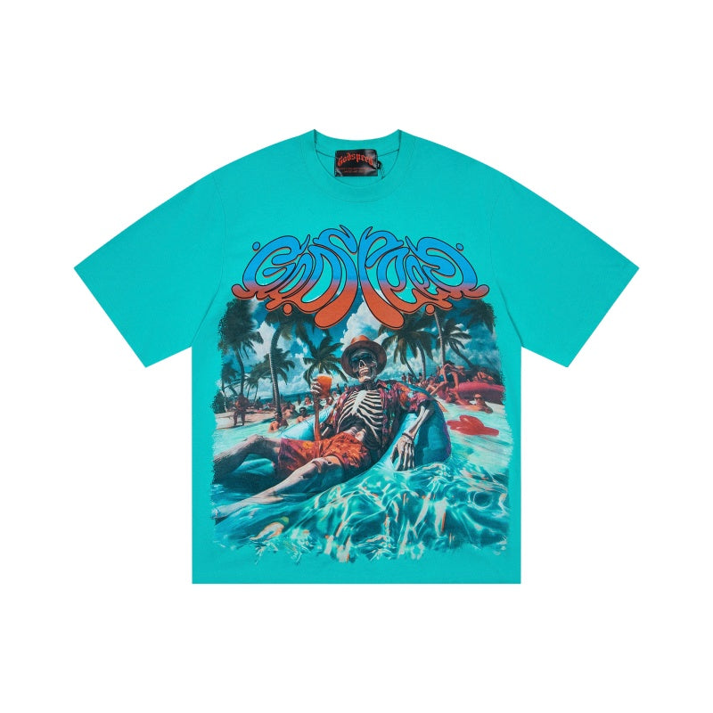 Godspeed T Shirts High-quality trendy pure cotton spring and autumn