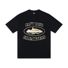 CORTEIZ T-shirt Y2K Heavyweight Varsity Star Print Oversized T-Shirt