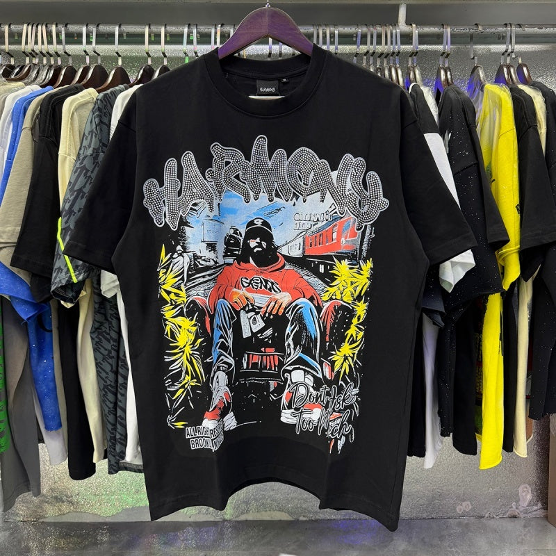 Harmony T Shirts Hot-fix rhinestones