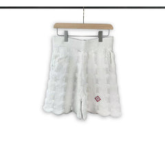 Casablanca knitted short-sleeved sweater Hollow‑Textured Knit Two‑Piece Co‑Ord
