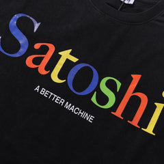 Satoshi Nakamoto T Shirts SEARCH ENGINE TEE