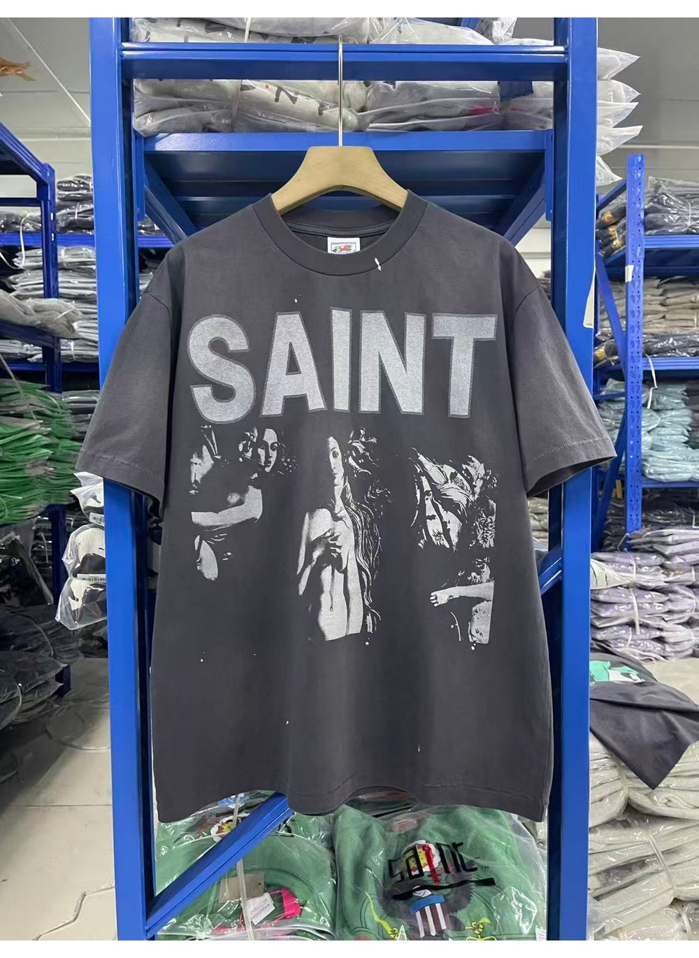 Saint Michael T Shirts High-quality, trendy pure cotton clothing