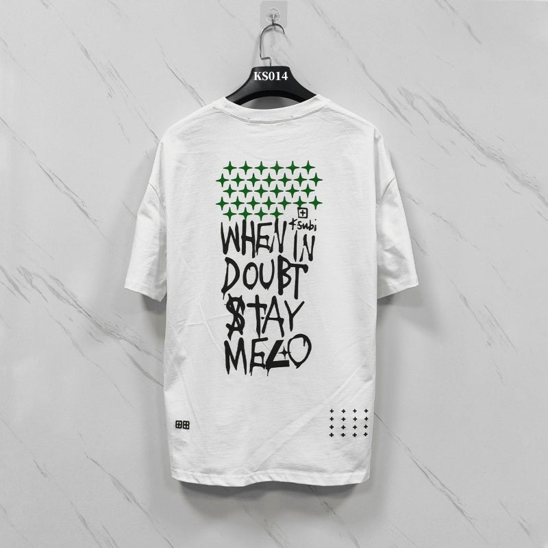 KSUBI T SHIRTS High-quality 260g 32-count double-yarn pure cotton streetwear—suitable for all seasons.