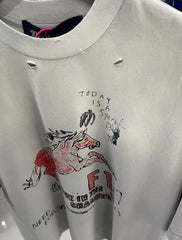 Paly Hollywood T Shirts Heavyweight high-quality pure cotton streetwear