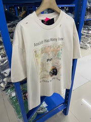 Paly Hollywood T Shirts Heavyweight high-quality pure cotton streetwear