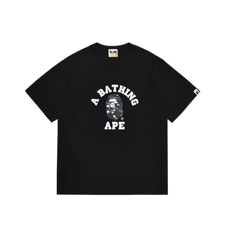 Bathing Shark print T Shirts High-quality 100% cotton streetwear