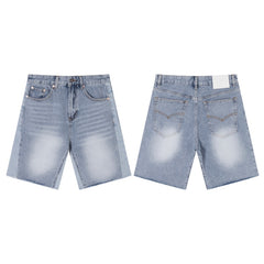 Gallery Dept Denim Shorts Basic-wash denim shorts with side paneling—a versatile, casual, street-style staple.
