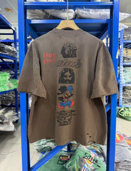 Paly Hollywood T Shirts Heavyweight high-quality pure cotton streetwear