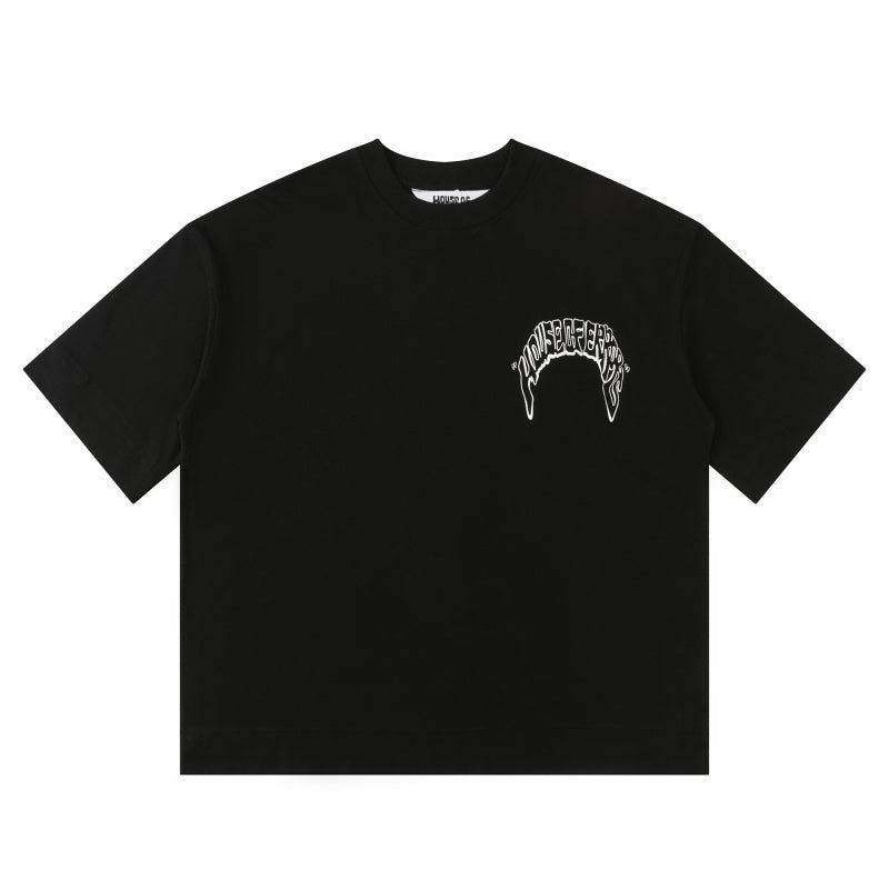 HOUSE OF ERRORS T Shirts High-quality pure cotton "Big Eye" high-street apparel 240g Double-Yarn Cotton
