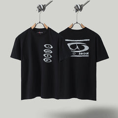 Travis Scott T Shirts Cactus Jack X Air Jordan joint short sleeve