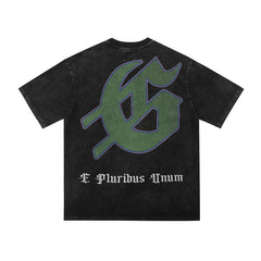 Godspeed T Shirts Gothic Letter Tropical Surf Adventure Art