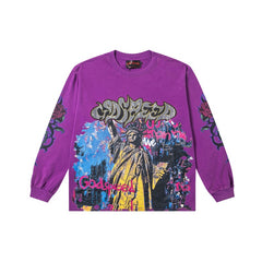 Godspeed Long sleeved shirts High-quality trendy pure cotton spring and autumn