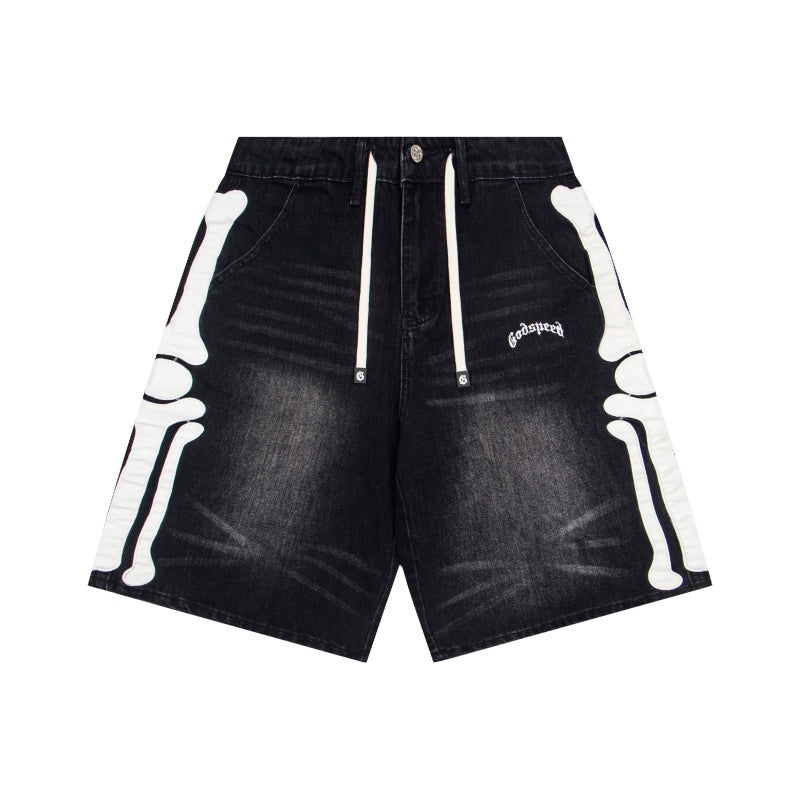 Godspeed Denim shorts High-quality trendy pure cotton spring and autumn