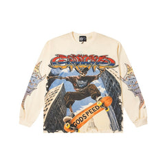 Godspeed Long sleeved shirts High-quality trendy pure cotton spring and autumn