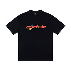 CORTEIZ T-shirt Y2K Heavyweight Star Script Oversized Streetwear T-Shirt