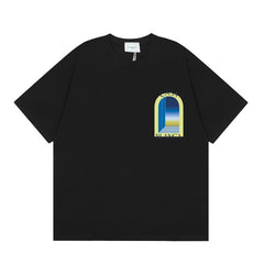Casablanca T SHIRTS High-quality pure cotton streetwear