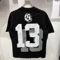 Godspeed T Shirts Black Base Worn Texture Skull Streetwear Top