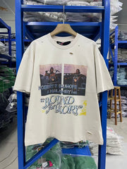 Paly Hollywood T Shirts Heavyweight high-quality pure cotton streetwear