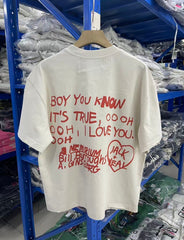 Paly Hollywood T Shirts Heavyweight high-quality pure cotton streetwear