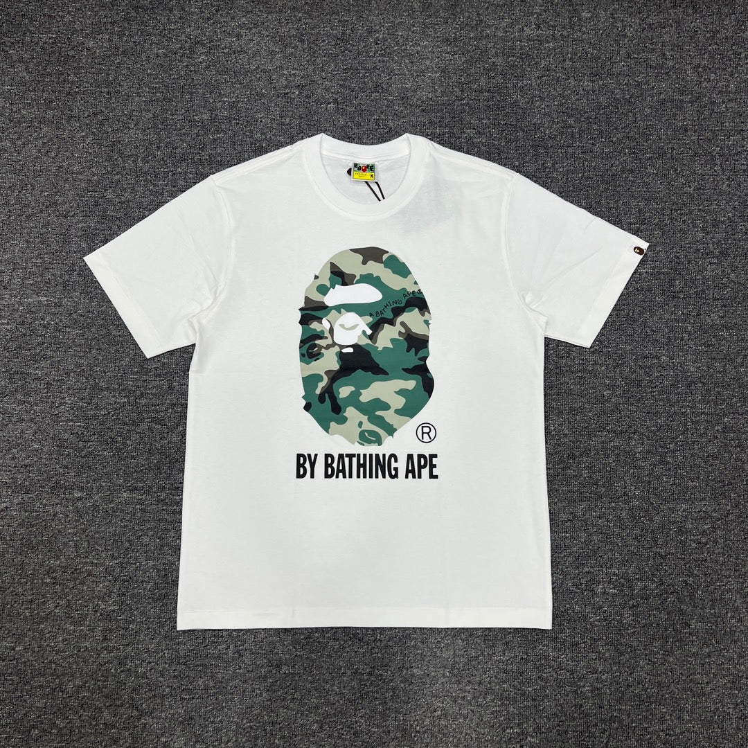 Bathing Shark print T Shirts