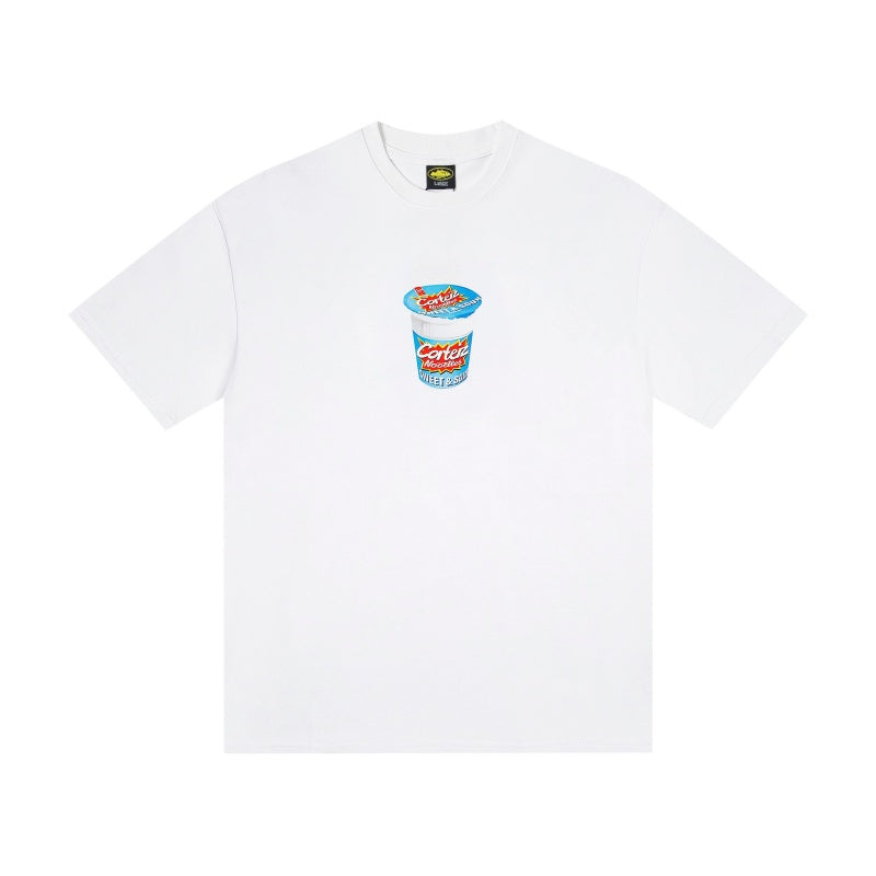 CORTEIZ T-shirt Y2K Heavyweight Instant Noodle Printed Oversized Streetwear T-Shirt