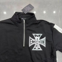 Mixed Emotion Jacket High-quality streetwear made from pure cotton