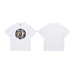 Bathing Shark print T Shirts