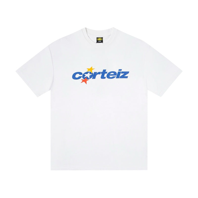 CORTEIZ T-shirt Y2K Heavyweight Star Script Oversized Streetwear T-Shirt