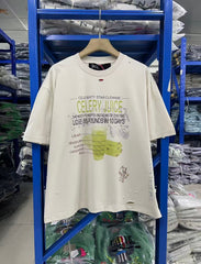 Paly Hollywood T Shirts Heavyweight high-quality pure cotton streetwear