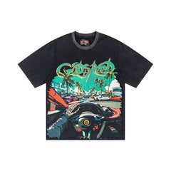 Godspeed T Shirts High-quality trendy pure cotton spring and autumn