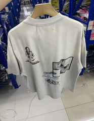Paly Hollywood T Shirts Heavyweight high-quality pure cotton streetwear