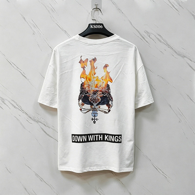 KSUBI T SHIRTS High-quality 260g 32-count double-yarn pure cotton streetwear—suitable for all seasons.