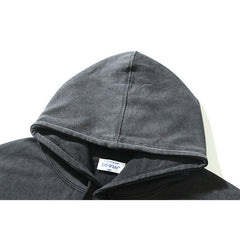OW nail arrow pattern washing water do old hooded sweater