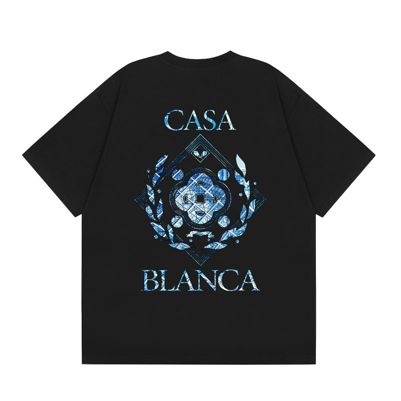 Casablanca T SHIRTS High-quality pure cotton streetwear