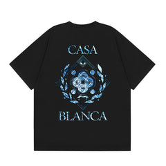 Casablanca T SHIRTS High-quality pure cotton streetwear