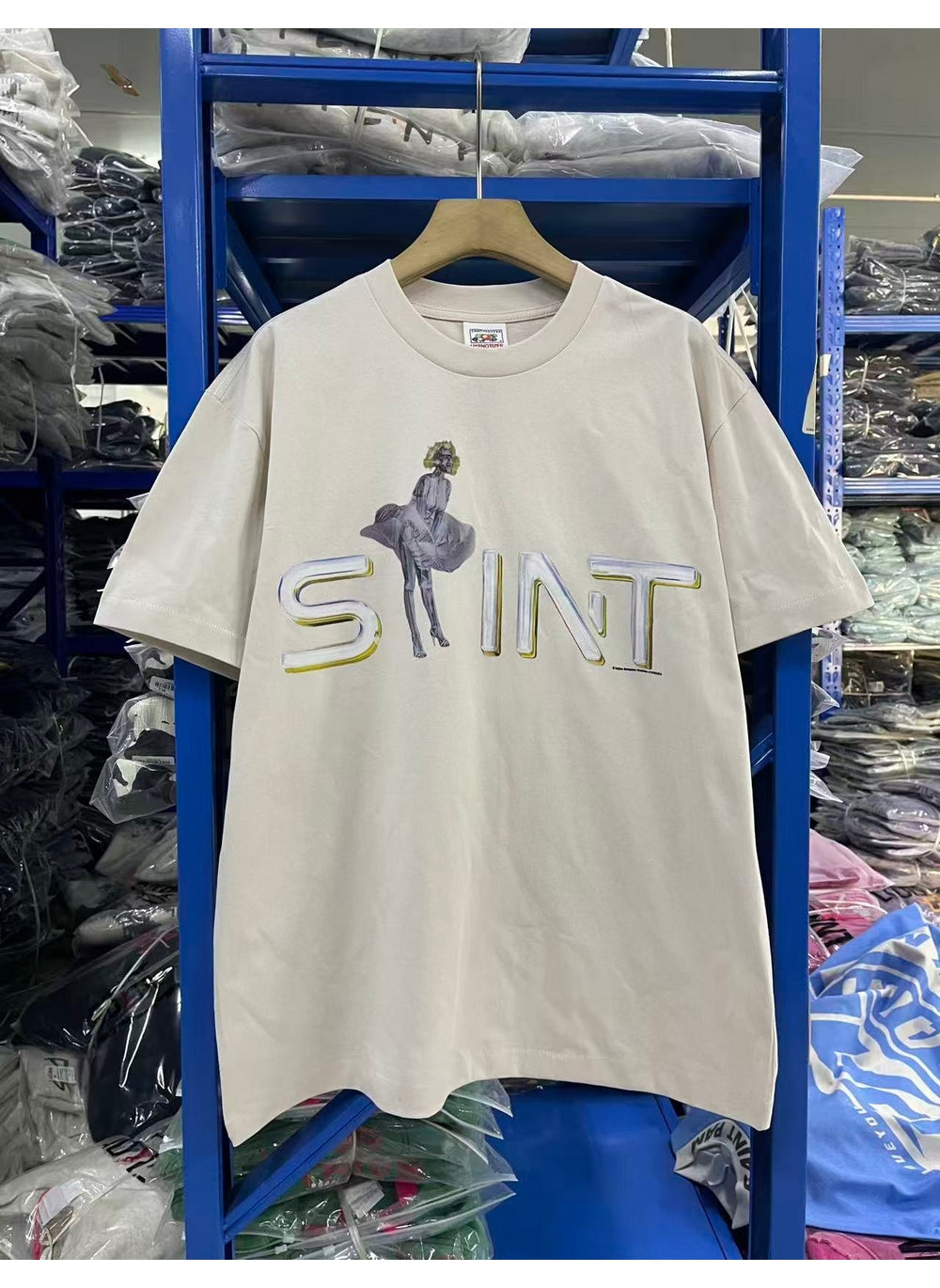 Saint Michael T Shirts High-quality, trendy pure cotton clothing