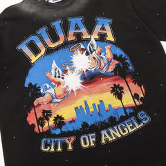 DUAA T Shirts High-quality pure cotton trendy unisex heavyweight