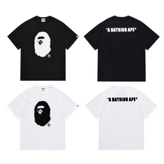 Bathing Shark print T Shirts