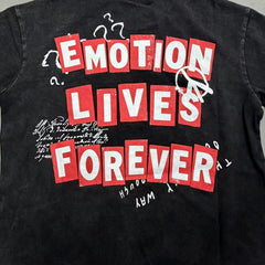MIXED EMOTION T SHIRTS High-quality streetwear made from 260g pure cotton