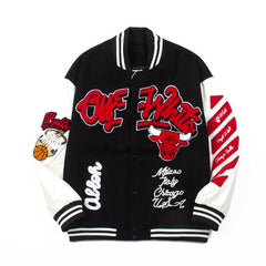 American-style baseball jacket Boys' Retro Embroidered Bomber Jacket (Curry Style) ¨C New 2025 Spring/Autumn Collection