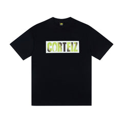 CORTEIZ T-shirt Y2K Heavyweight Letter Box Print Oversized T-Shirt