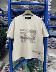 Paly Hollywood T Shirts Heavyweight high-quality pure cotton streetwear