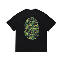 Bathing Shark print T Shirts